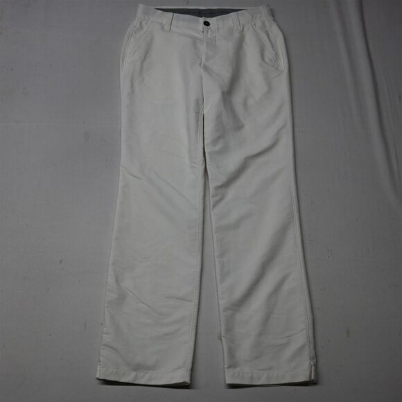 Under Armour 32x32 White 1248089 Stretch Match Play Golf Mens‎ Dress Pants - Picture 1 of 9